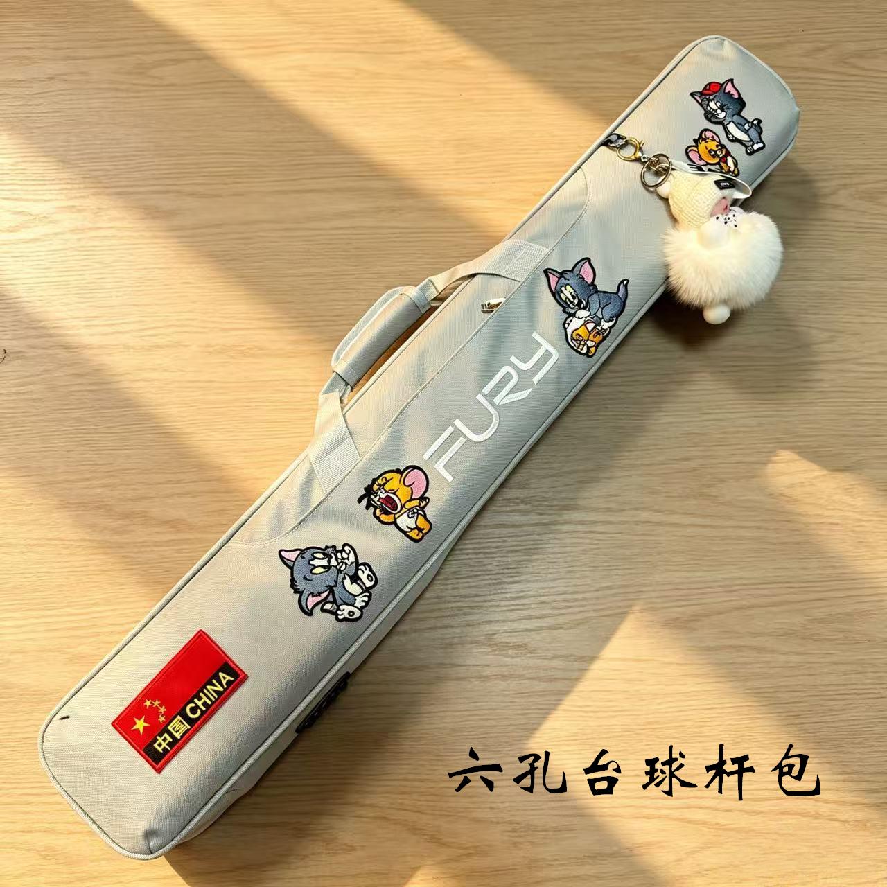 威利FURY六孔台球杆包加厚帆布图片
