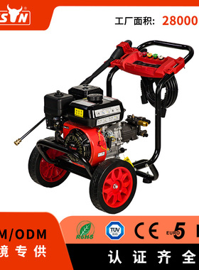 Bison跨境2200-3000psi汽油高压清洗机商用洗车泵头170-190bar