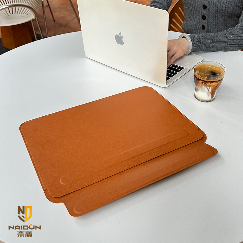 naidun奈盾适用MacBook苹果por14轻薄ipad10.9防水防震简约笔记本平板手拿包2024新款