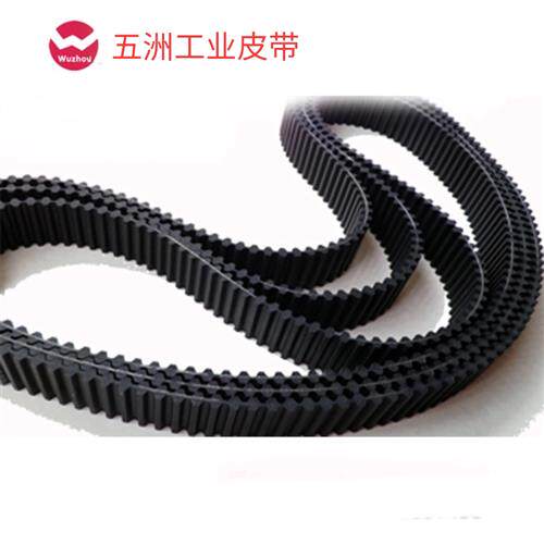 pu聚氨酯橡胶同步带 5M 8m 3m XL 双面圆齿传动带齿轮皮带 H 14m