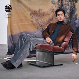 保暖男羊绒衫 ERDOS 时尚 25秋冬精纺高领套衫 善系列