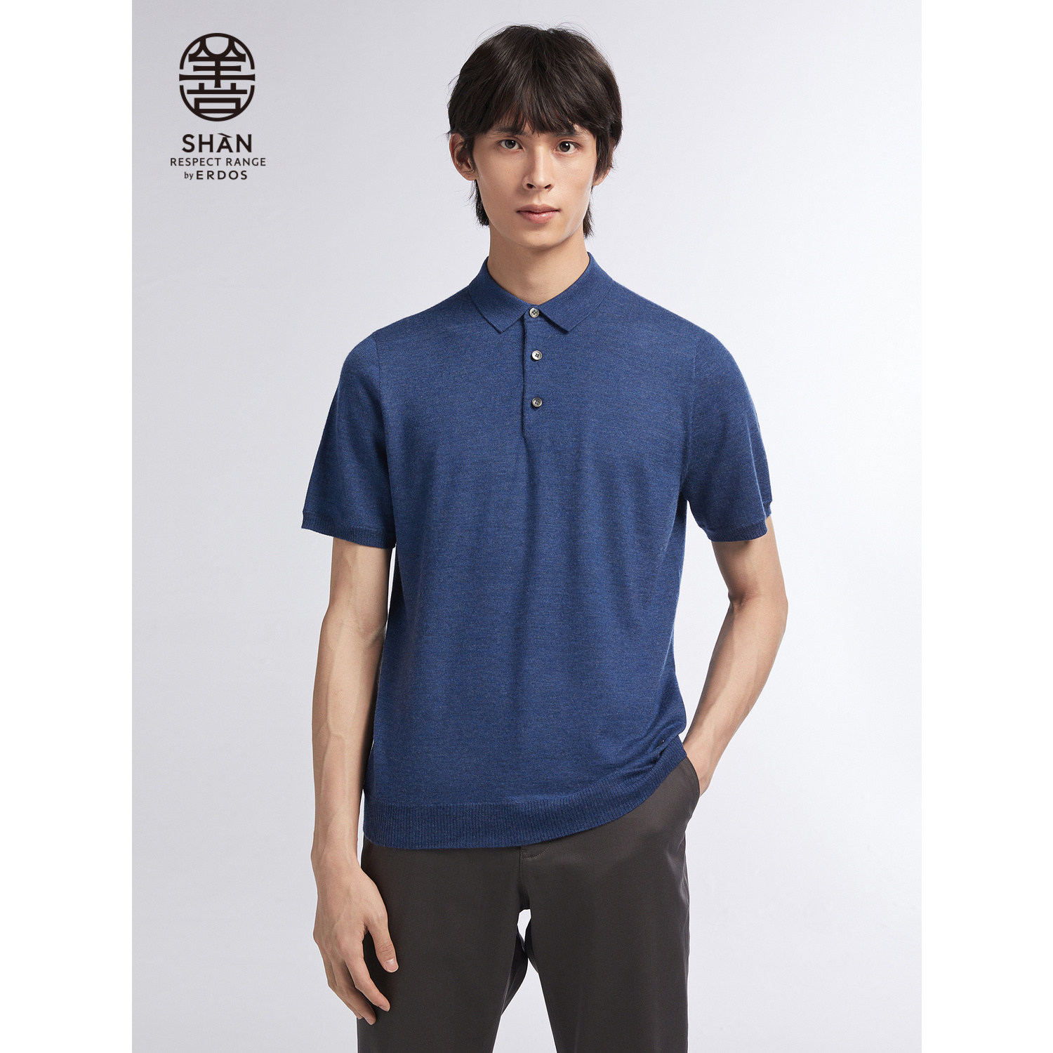 【善系列】ERDOS 男装羊绒POLO衫秋冬精纺半袖多色可选羊绒衫,男装,羊绒套衫,淘宝优惠券,粉丝福利购,淘宝优惠卷