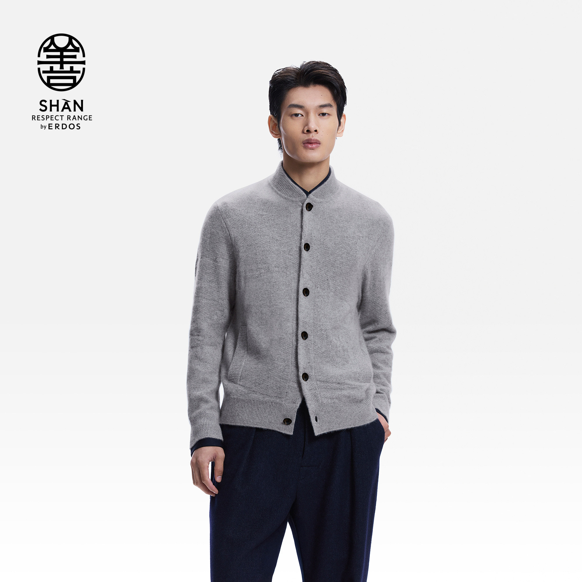 【可追溯初绒】ERDOS 男装植物翻花羊绒开衫26年春新品飞行员夹克,男装,羊绒开衫,淘宝优惠券,粉丝福利购,淘宝优惠卷