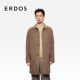 ERDOS 单排扣美拉德外套 插肩袖 男装 纯羊绒翻领大衣25年秋冬新品