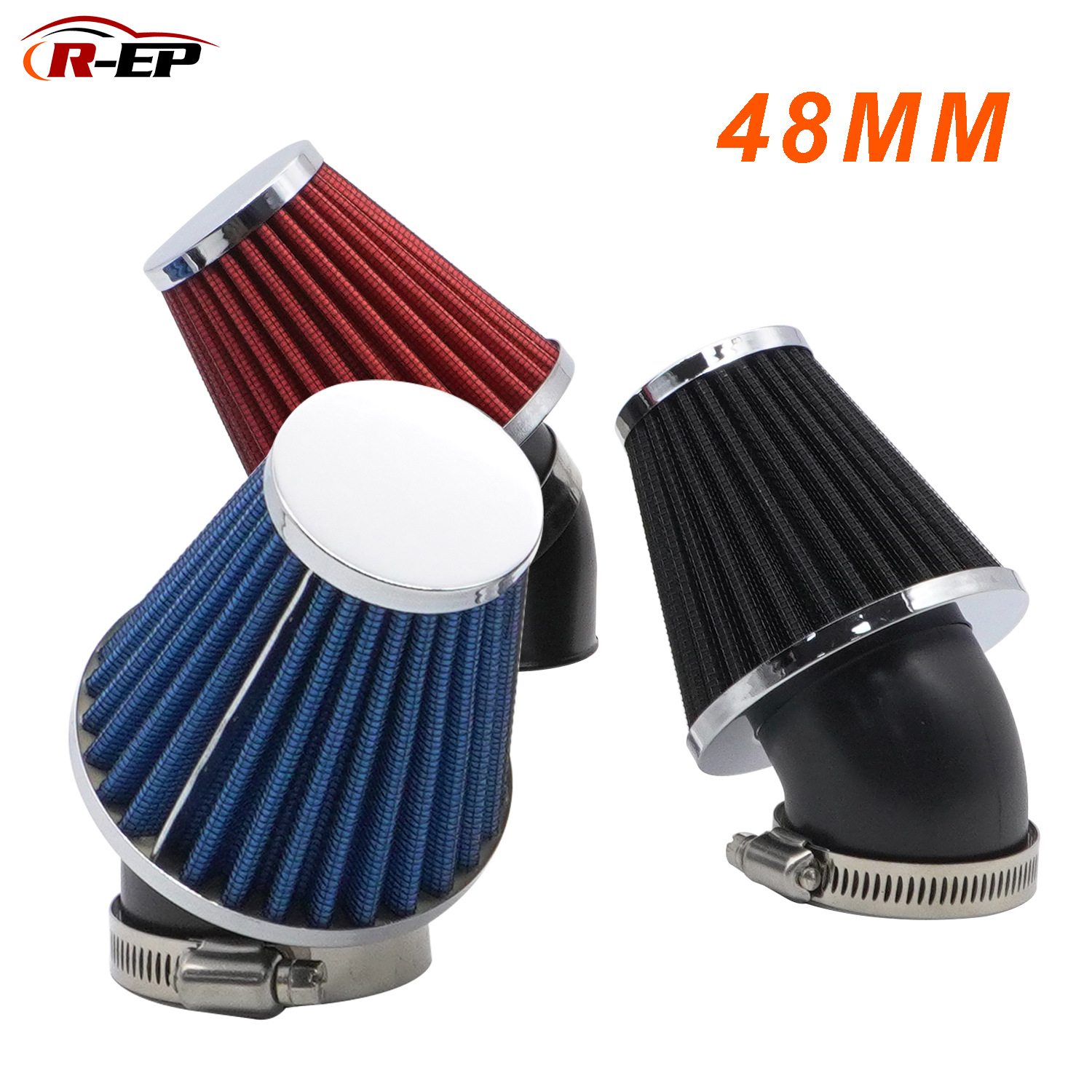 48mm摩托车过滤器改装化油器空气