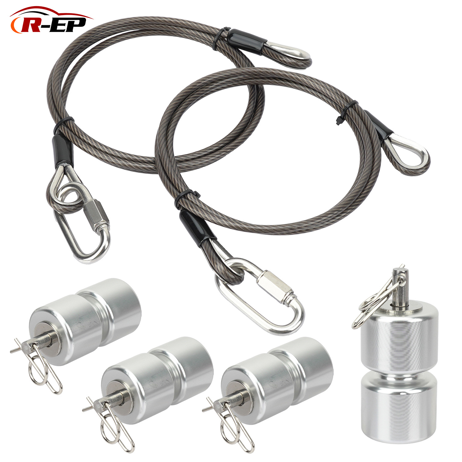 铝合金拖车尾门升降辅助滚轮套件