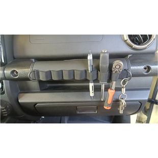 适用吉姆尼2019+ 3/5门Nomade内饰副驾驶置物扶手织带JC74 JB74xl