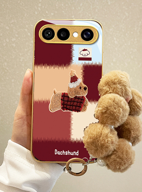 腊肠狗可爱适用VIVOS50Promi手机壳30女20新款s19高级s18pro玻璃s17简约s16防摔s15硅胶s12创意s10好看保护套