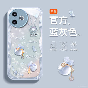 適用VIVOY300i手機殼新款 200高級100感Y35好運福袋y85玻璃y3外殼y30藝術y53專用y17全包硅膠創(chuàng)意唯美保護套女