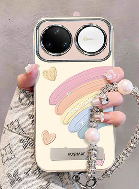 适用华为nova15ultra手机壳14电镀13女12防摔新款11se高级huawei油画彩虹10防摔nova9硬8pro7全包6保护套