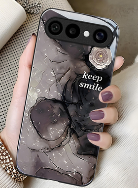 晕染花朵适用VIVOS50Promi手机壳30女20新款s19高级s18pro玻璃s17简约s16防摔s15硅胶s12创意s10好看保护套