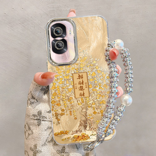 荣耀X60/50/40发财树高级手机壳