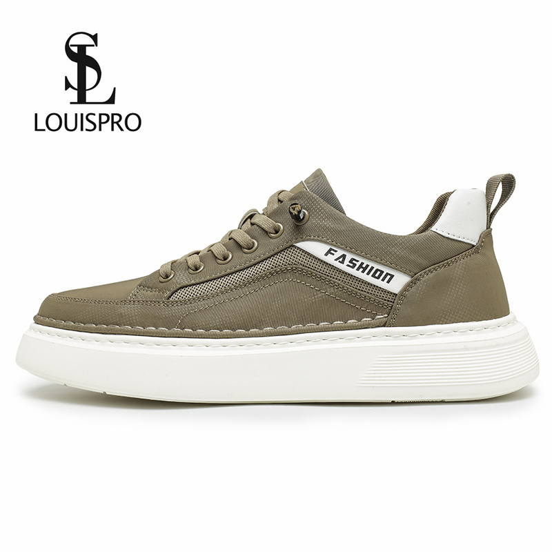 LOUISPRO新款透气懒人休闲板鞋