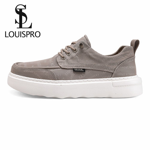 LOUISPRO轻奢男士透气布鞋