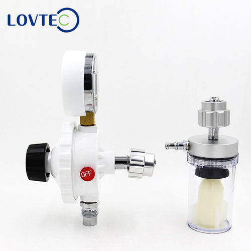 爱特阀门钢瓶调节器用于医用氧气调节器CGA540输入连接器调节器