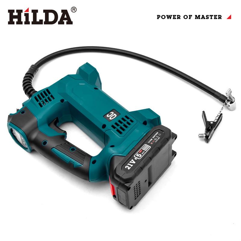 无刷21v充气泵气枪家用锂电加气便携式汽车轮胎充电款充气泵