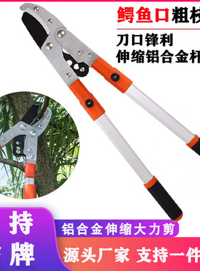 园林工具修枝剪刀果树枝粗枝剪大力剪伸缩长手柄草坪绿篱剪园艺剪