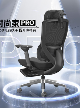 ENOVA乐瓦时尚家海绵垫人体工学电脑椅大体重电竞椅靠背办公坐椅