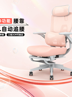 ENOVA智慧家海绵垫女神人体工学椅子电脑椅女生办公电竞椅
