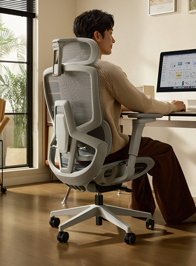 乐瓦ENOVA智慧家护腰人体工学椅久坐宿舍舒适电脑办公座椅电竞椅