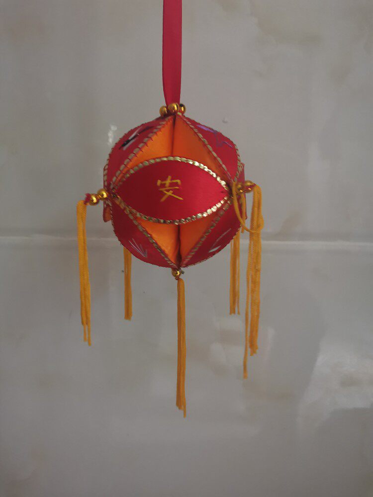 广西绣球壮家儿女定情信物纯手工制作