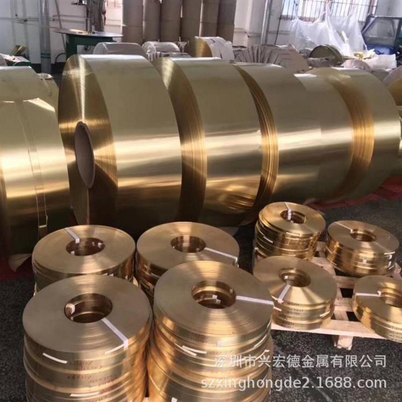 高精T51530美标磷铜卷带7-0.2铜棒CuSn7Zn2Pb3-B铸造铜管