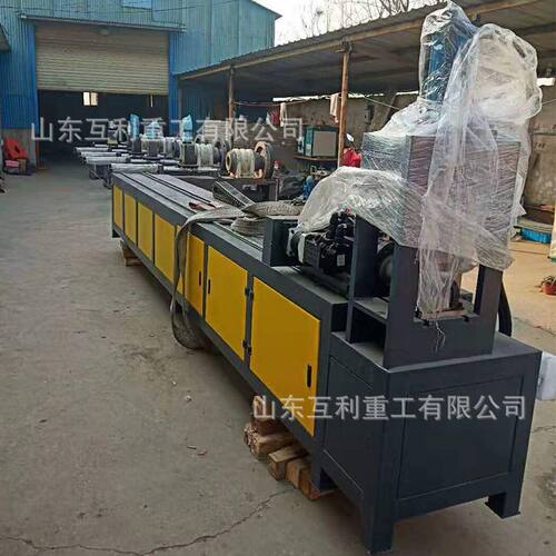 全自动数控隧道超前支护注浆缩尖机隧道用钢管尖头机小导管冲孔机