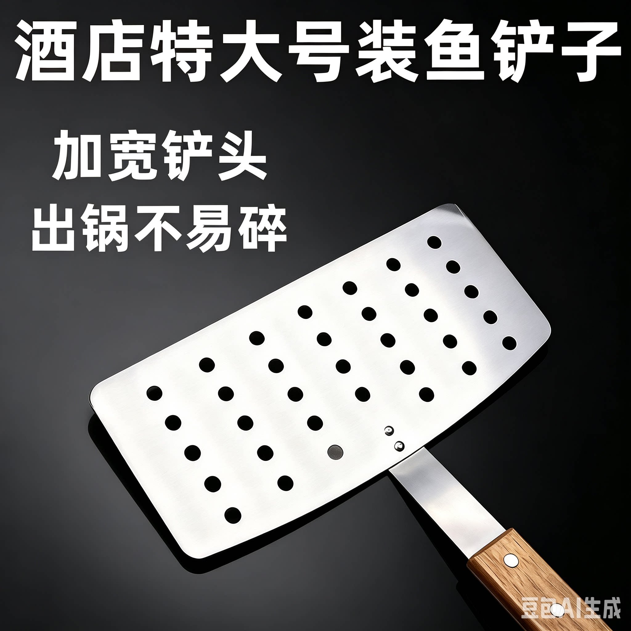 酒店大号装鱼铲子商用