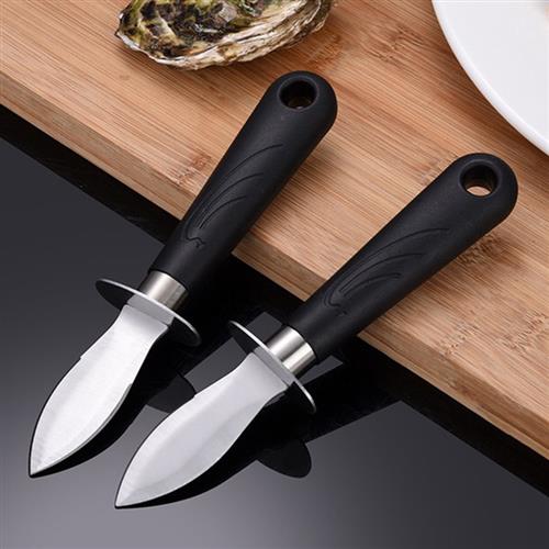 不锈钢生蚝刀翘海蛎耗开蚝刀开蚝器杀蚝刀蚶专业工具商用撬壳神器