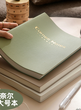 B5康奈尔高效5r记忆法笔记本本子网格版横线款软皮大号高中生大学生学习读书读公考研专用课堂备考复习记事本