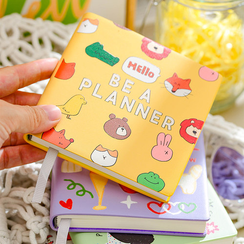 a7小本迷你每日计划本彩绘高颜值