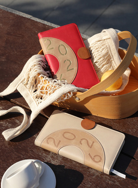 文创艺2026年新款便携日程本时间管理weekly周计划本商务高档记事本小随身高颜值精致高级日记本定制可印logo