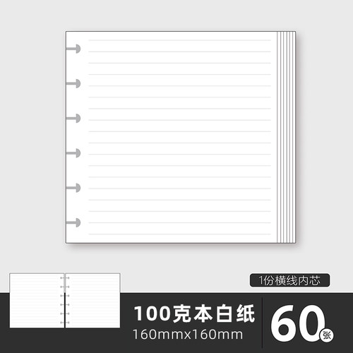 蘑菇孔活页替芯16cm*16cm