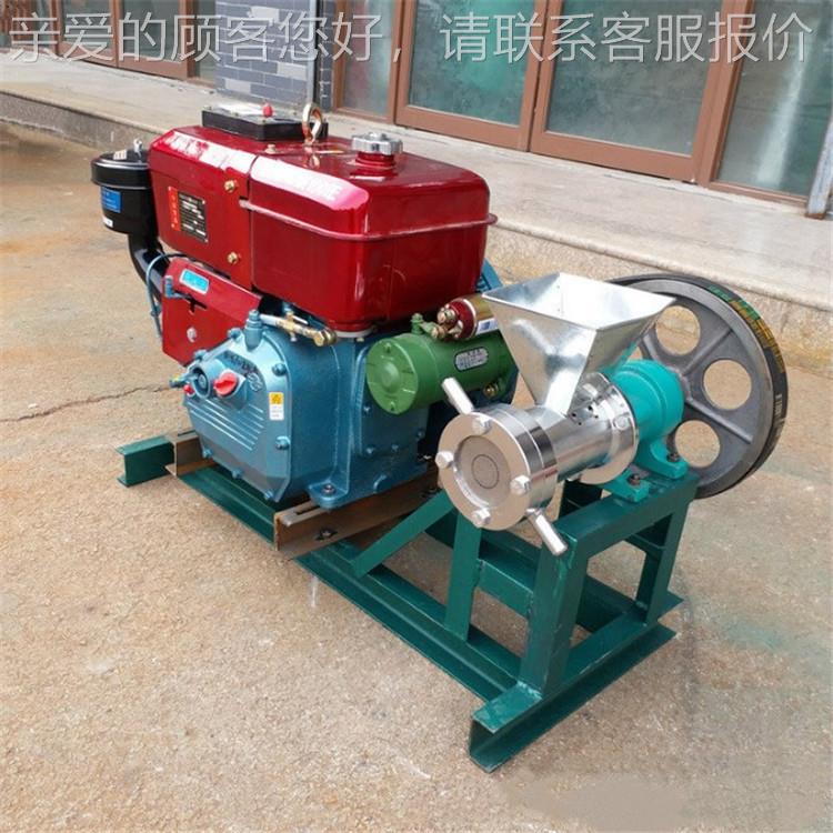 月牙弯品玉切米膨化食机 柴油米棍断机BCV 麻花型制江作机