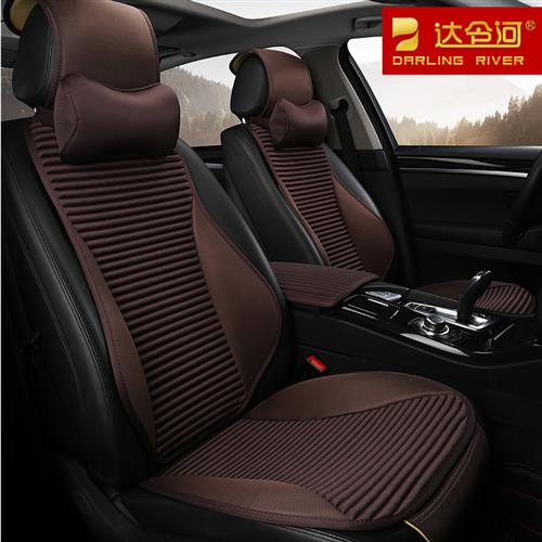 2023新款奔驰GLC300L亚麻汽车坐垫E级E300LGLB A200L GLA四季座垫