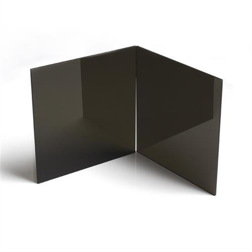 亚克力板黑色透明2-8mm有机玻璃板黑茶色led显示屏机箱侧透板定制