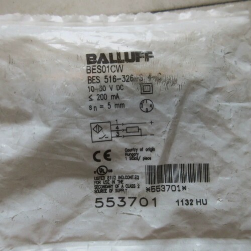 全新原装巴鲁夫 BES01CW BES 516-326-S4-C 现货议价