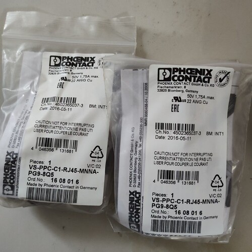 PHOENIX菲尼克斯VS-PPC-C1-RJ45-MNNA议价