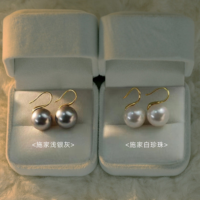 真多麻灰色仿珍珠耳钉女款小众轻奢高级感高跟鞋气质耳坠耳饰耳环,饰品/流行首饰/时尚饰品新,耳钉,淘宝优惠券,粉丝福利购,淘宝优惠卷
