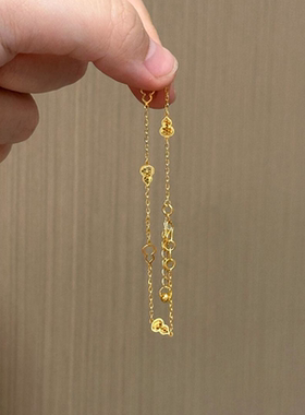 碎碎冰葫芦手链女高级感轻奢小众设计复古百搭超闪新中式金色手饰