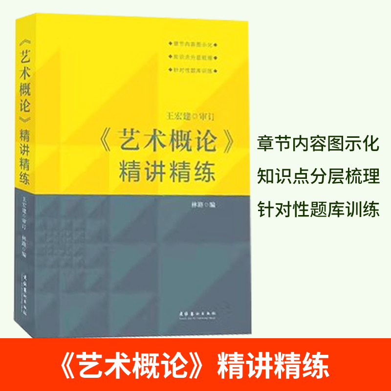 艺术概论精讲精练 林路 王宏建审订 艺术学