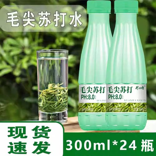 无糖苏打水24瓶整箱无气弱碱性0脂夏季解渴运动饮用水原味毛尖味