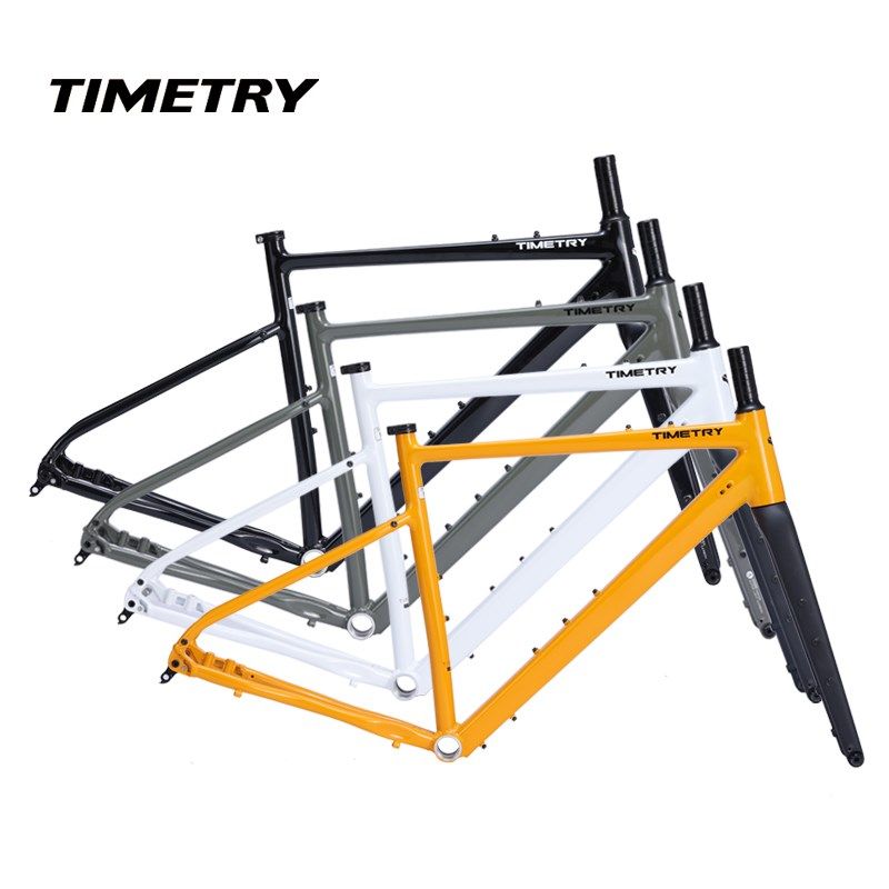 新品TIMETRY瓜车车架 全地形砾石公路车V车架桶轴碟刹