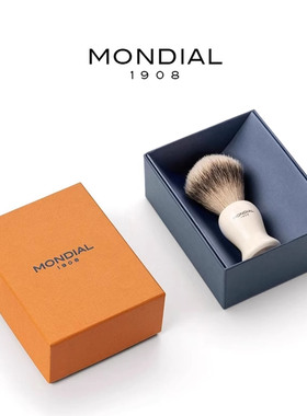 MONDIAL1908男士剃须刷獾毛意大利进口手动剃须膏起泡刷胡须刷