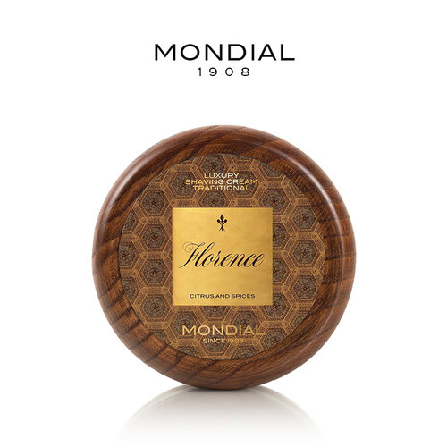剃须膏橡木碗Mondial1908檀香