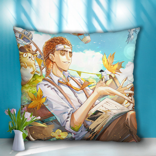 第五人格教授卢基诺迪鲁西周边方形抱枕双面定制来图订做沙发枕头