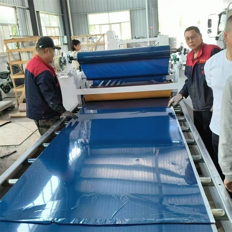 pvc膜冷胶平贴机 卷材镀锌钢板覆膜机 公共卫生间隔断板贴膜机,五金/工具,机床,淘宝优惠券,粉丝福利购,淘宝优惠卷