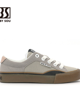 SEWBYSOU日系复古帆布鞋潮流小众专业滑板鞋百搭低帮运动休闲板鞋