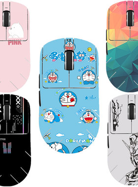 适用VXE蜻蜓R1贴纸R1-SE Pro MAX防滑贴PAW3395鼠标贴膜F1游戏电竞鼠标防汗发黄