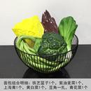 饰品整体橱柜小摆件创意软瓷砖配饰仿真蔬菜组合套装 样板房厨房装